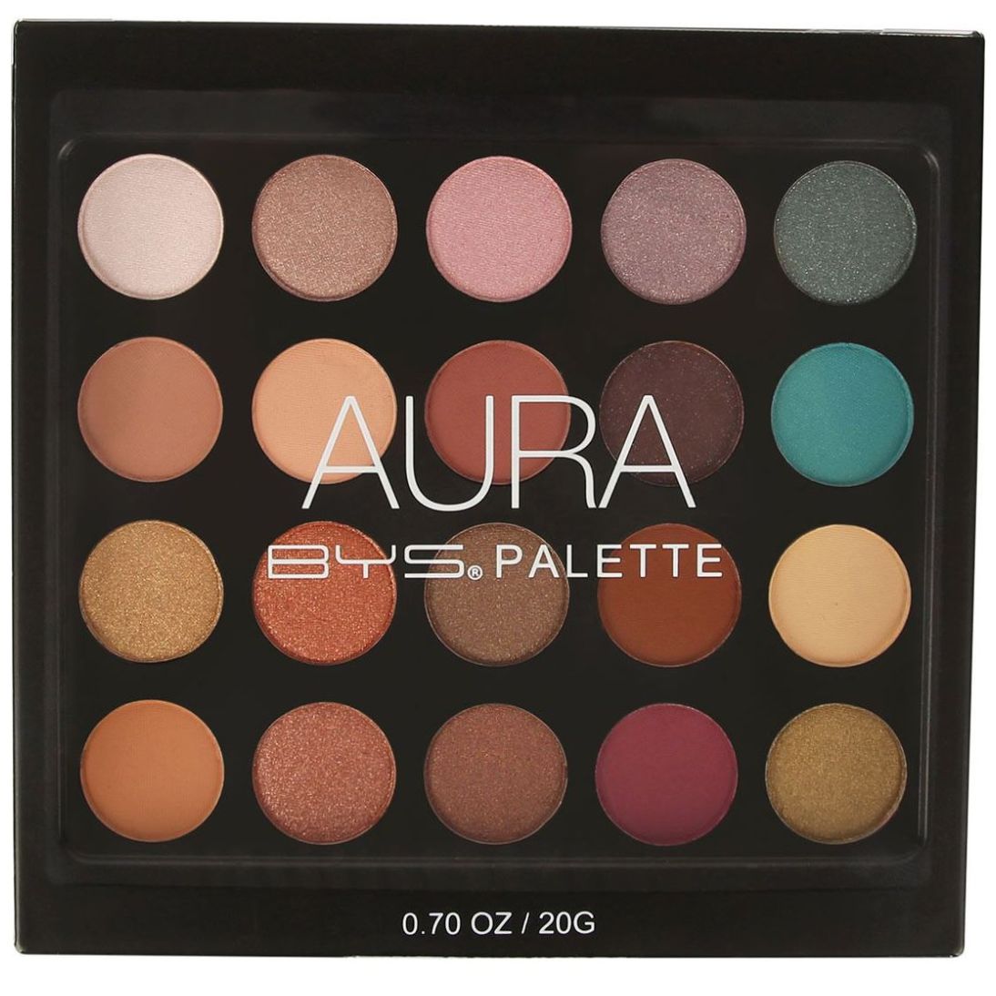 Paleta de Sombras 20 Tonos Aura By485 Bys