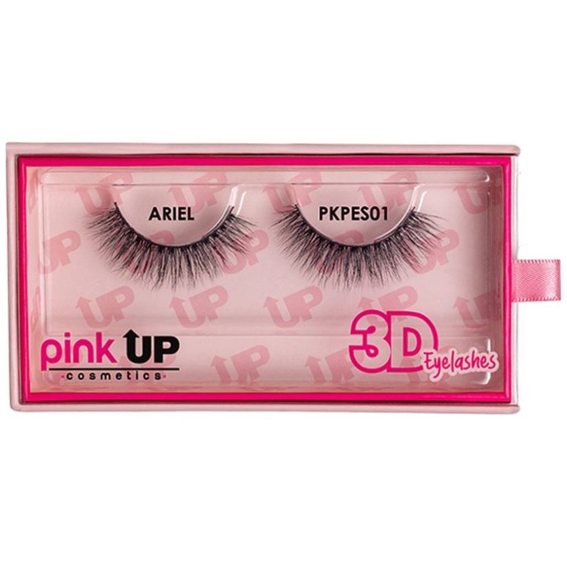 Pestañas Postizas 3D Eyelashes Pink Up Ariel 01