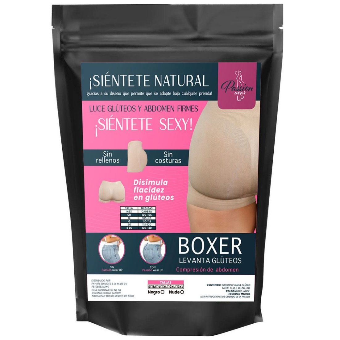 Bóxer Passion Wear Up Nude M