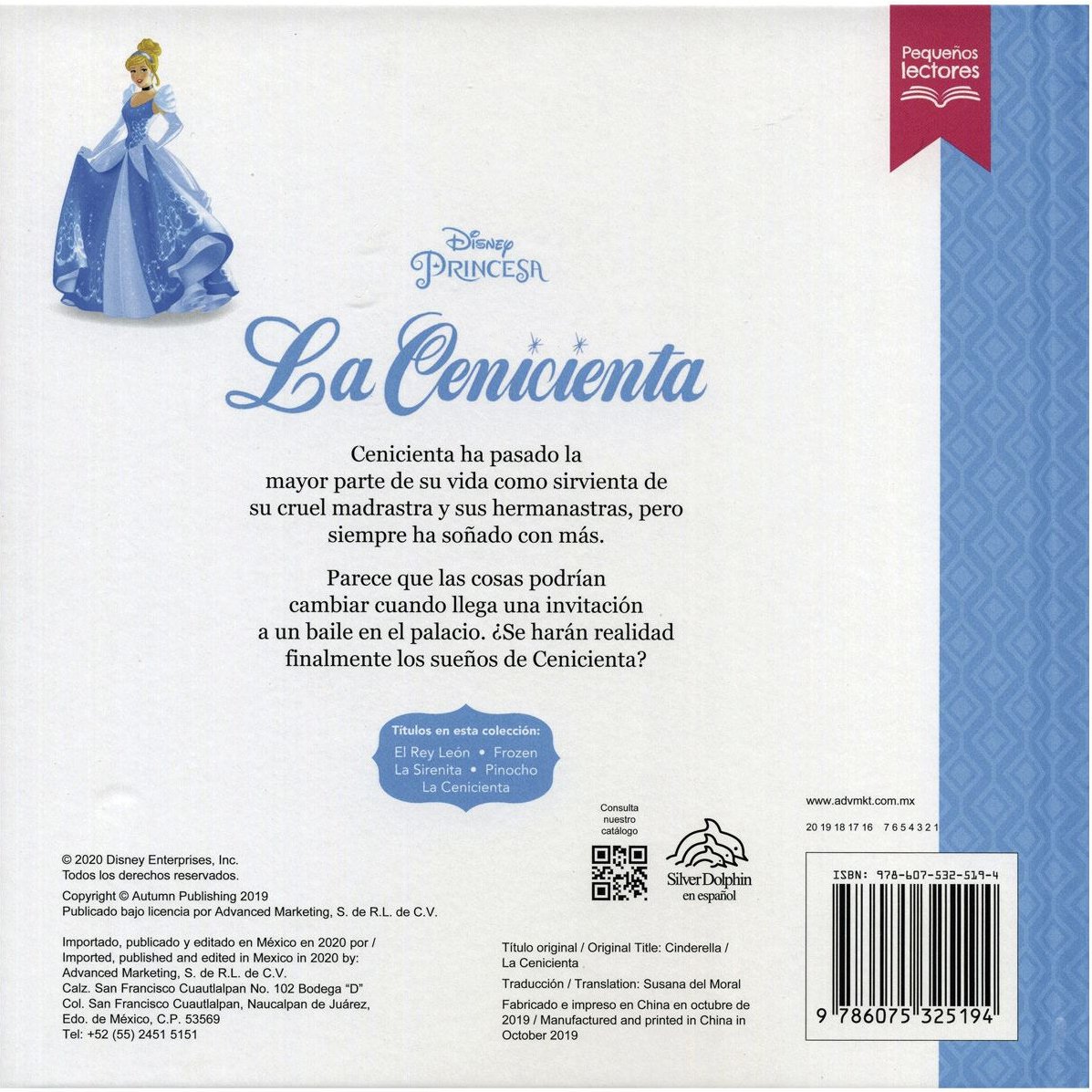 Pequeños Lectores: Disney la Cenicienta Silver Dolphin