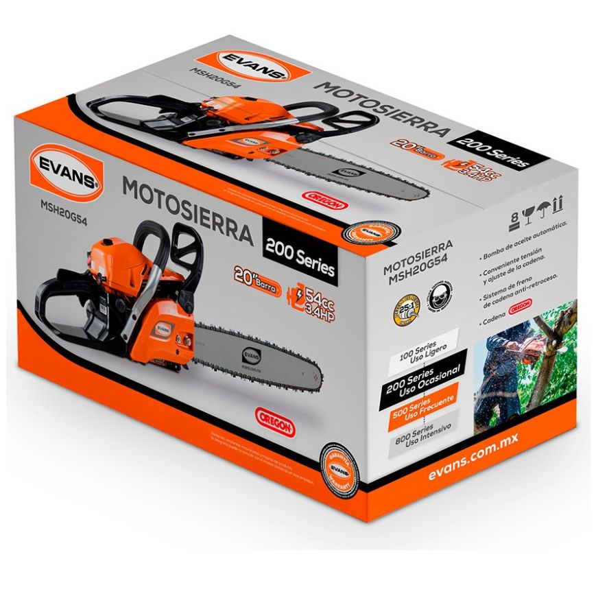 Motosierra 20" Evans