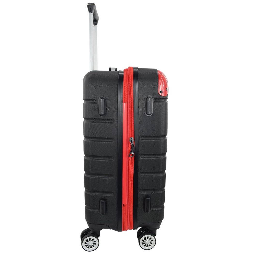 Maleta Solid 20" Negro Coca Cola