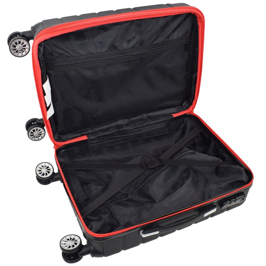 Maleta Solid 20" Negro Coca Cola