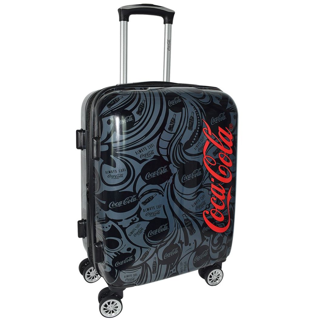 Maleta Clasic 20" Negro Coca Cola