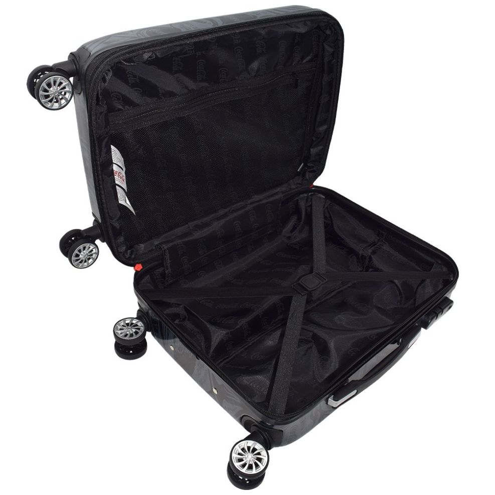 Maleta Clasic 20" Negro Coca Cola