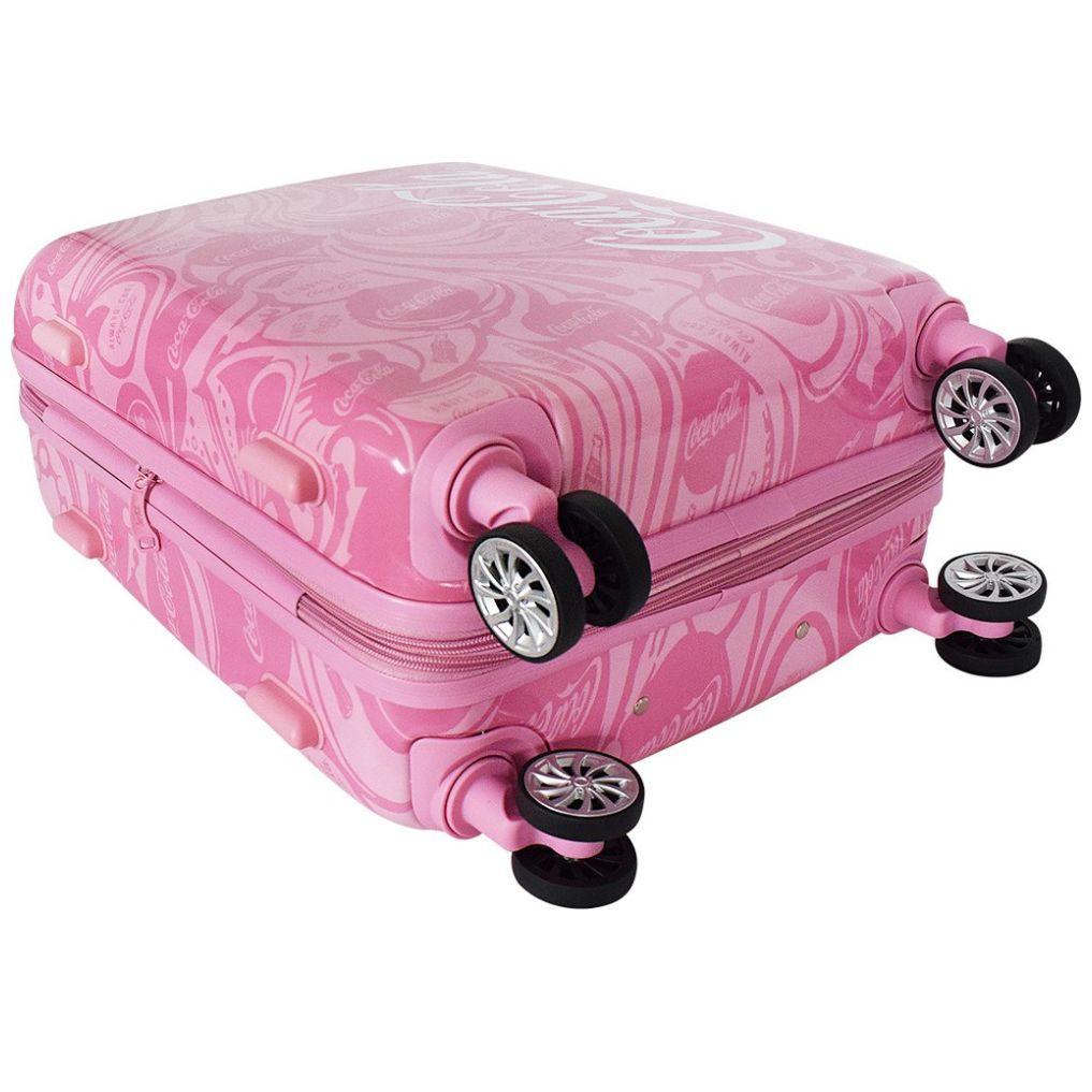 Maleta Clasic 20" Rosa Coca Cola