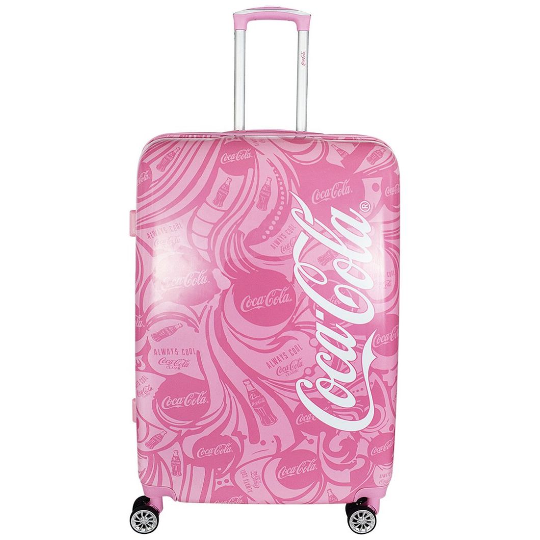 Maleta Clasic 28" Rosa Coca Cola