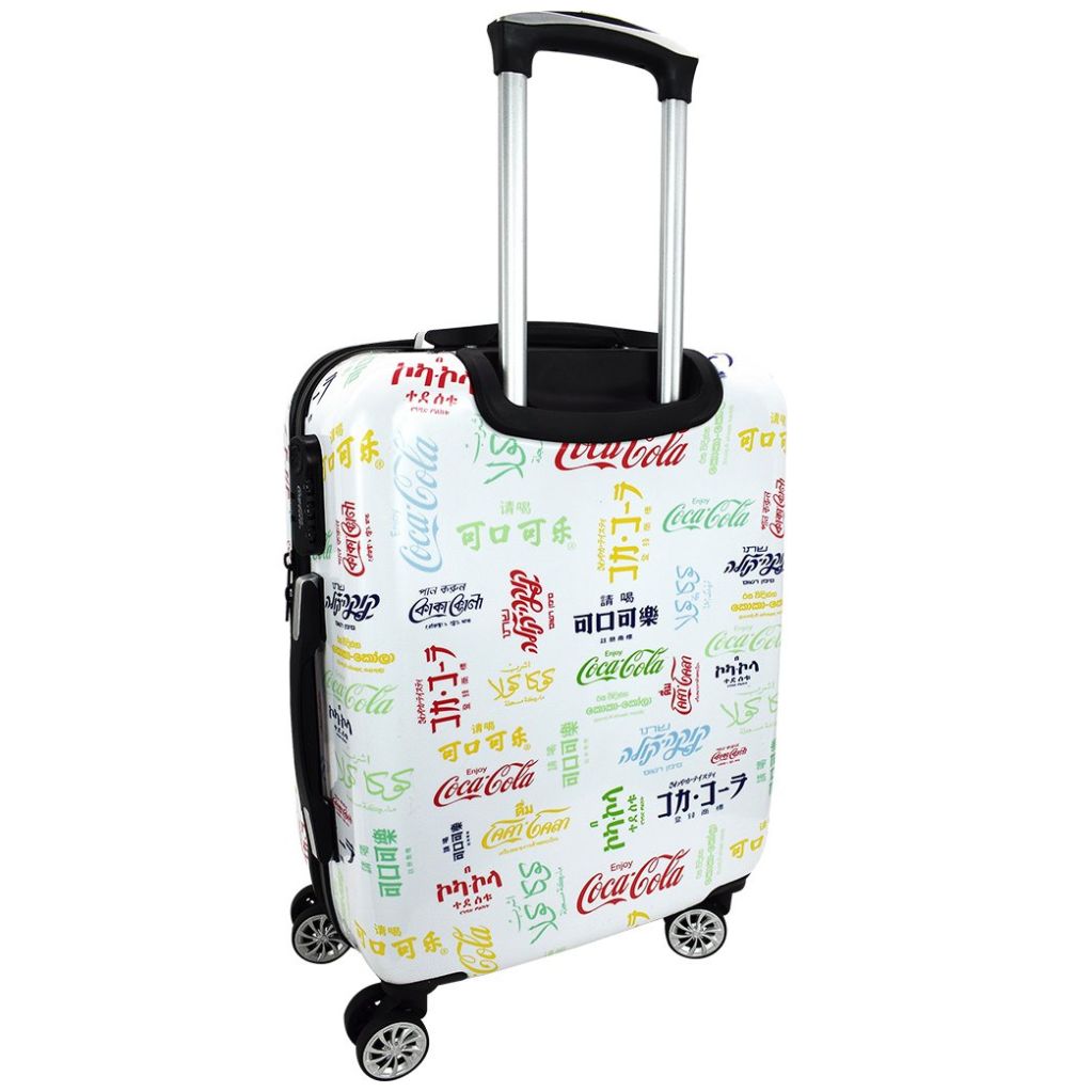 Maleta Brands 20" Blanca Coca Cola