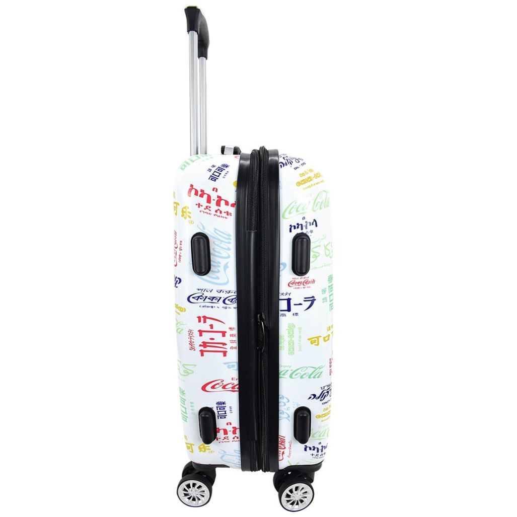 Maleta Brands 20" Blanca Coca Cola