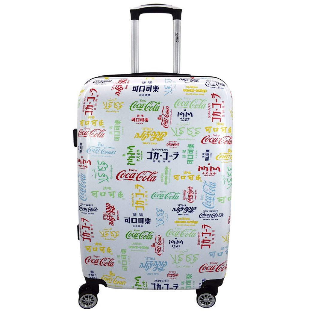 Maleta Brands 24" Blanca Coca Cola