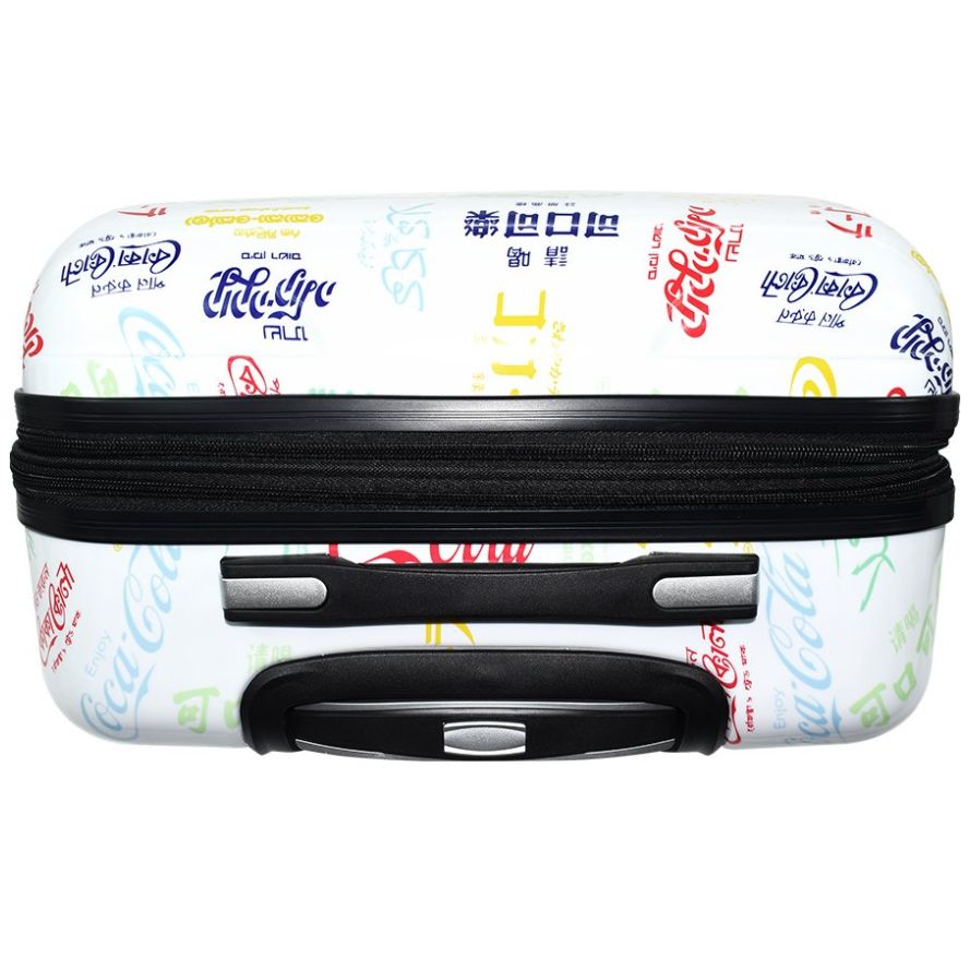 Maleta Brands 24" Blanca Coca Cola