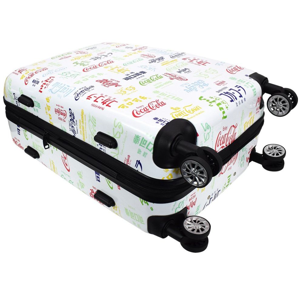 Maleta Brands 24" Blanca Coca Cola