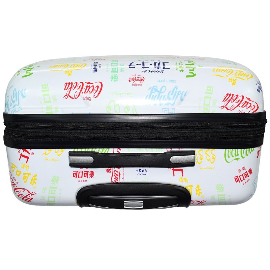 Maleta Brands 28" Blanca Coca Cola