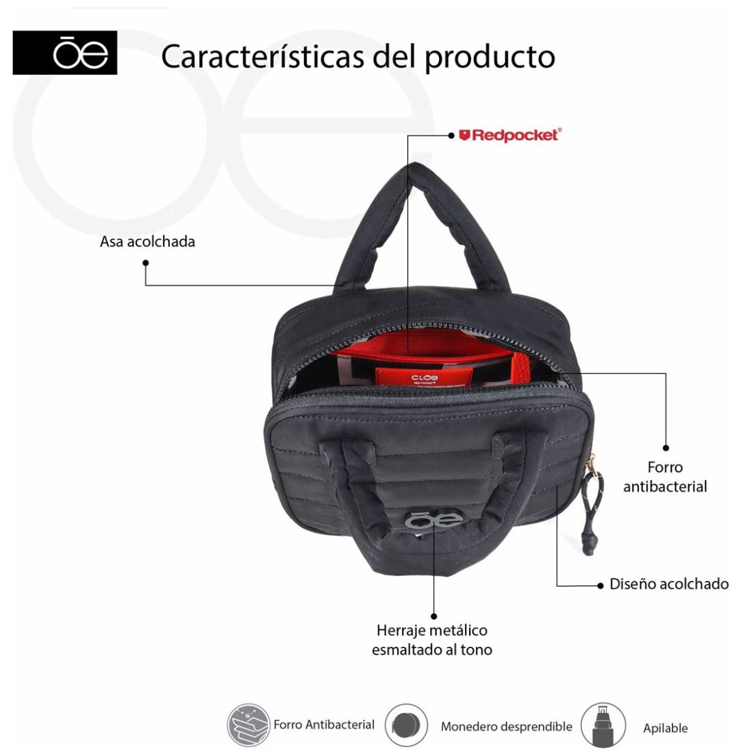 Neceser Ovecta Tinto Cloe