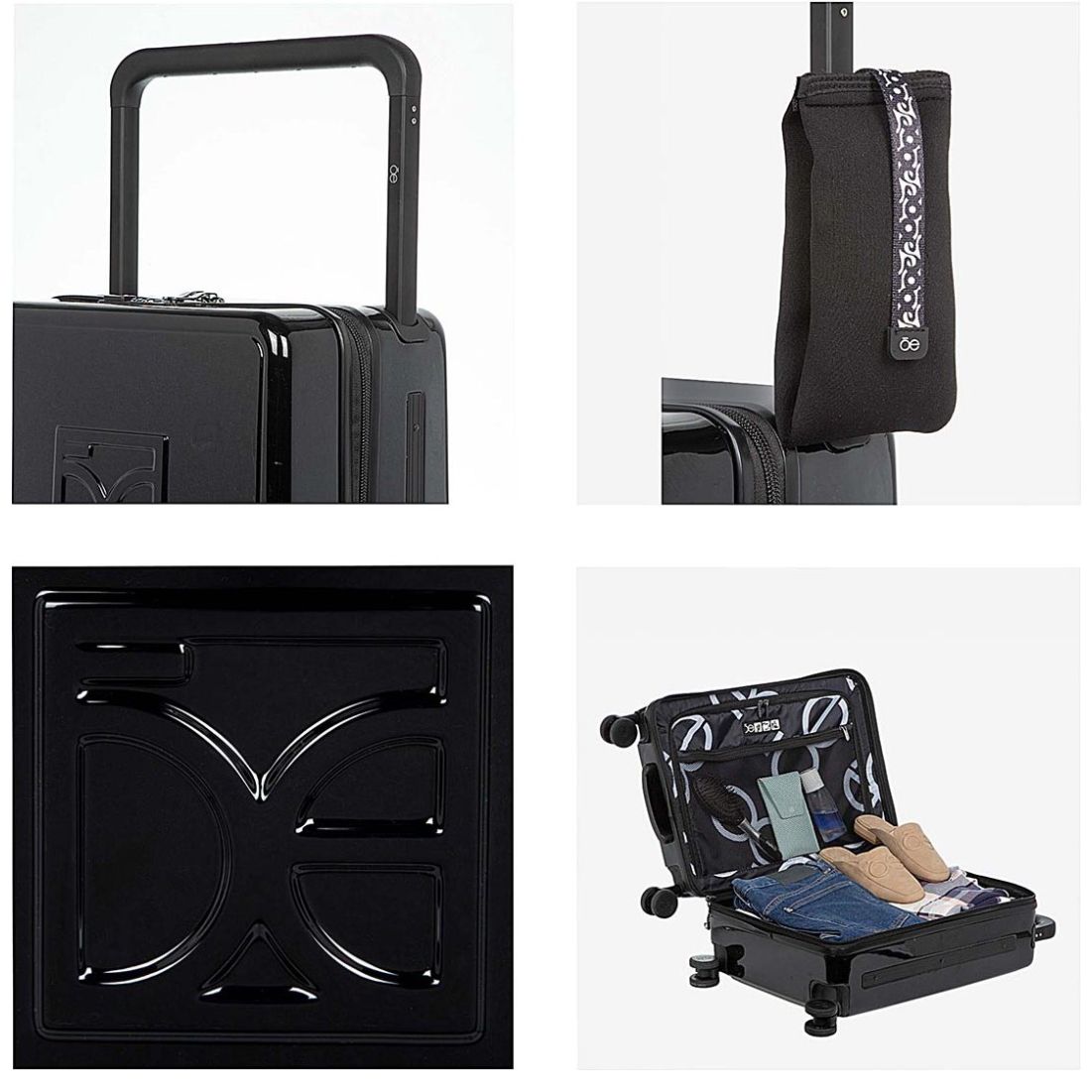 Maleta Renauda 20" Negro Cloe