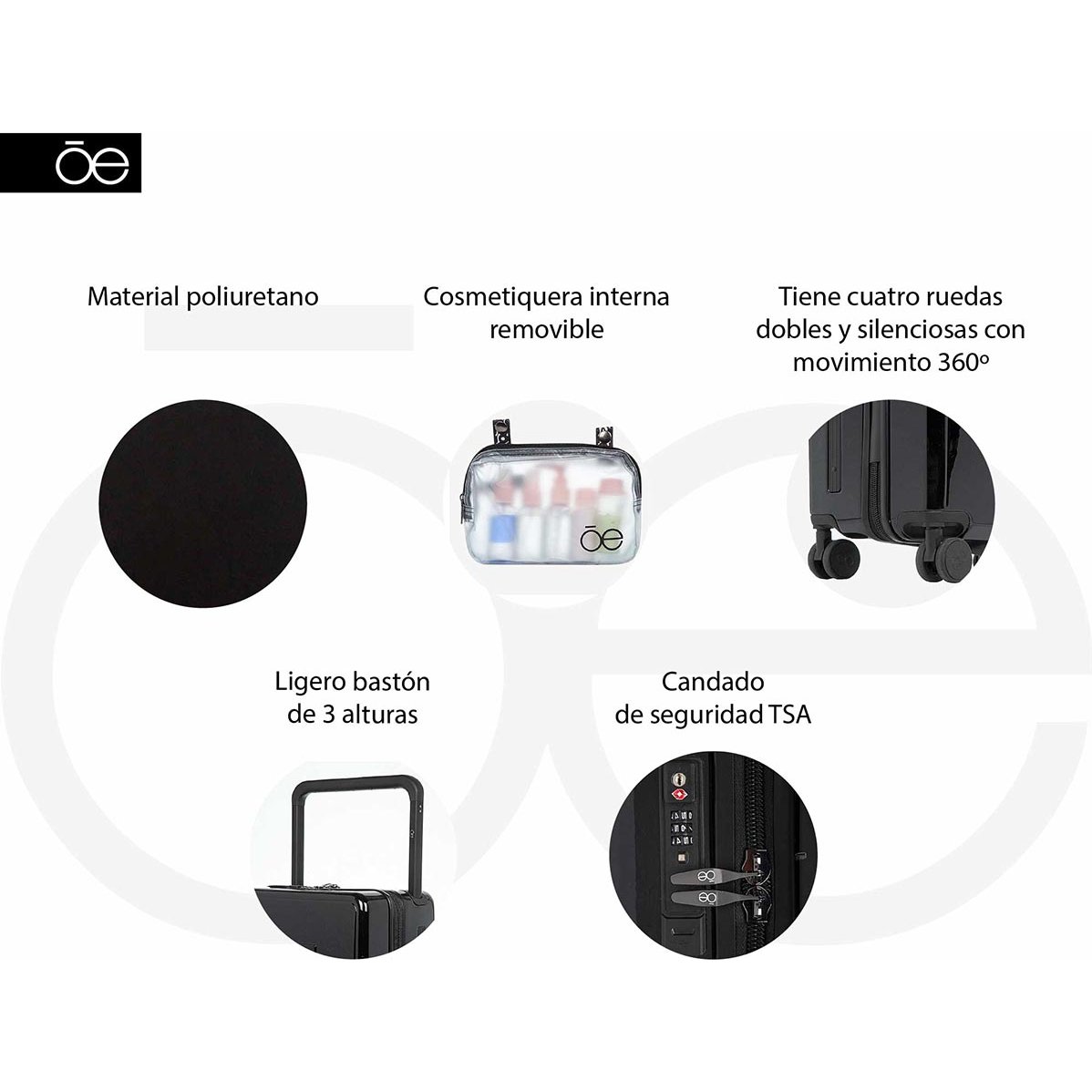 Maleta Renauda 20" Coral Cloe