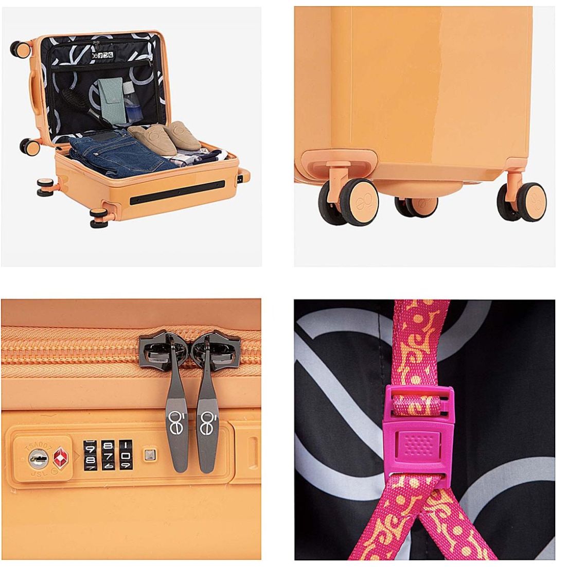 Maleta Renauda 20" Coral Cloe