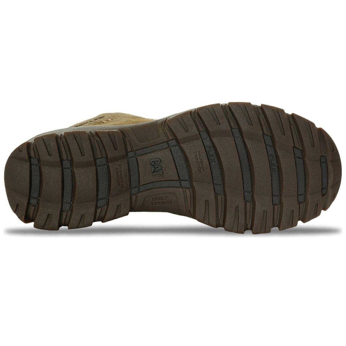 Botín de Piel Caterpillar Verde para Hombre