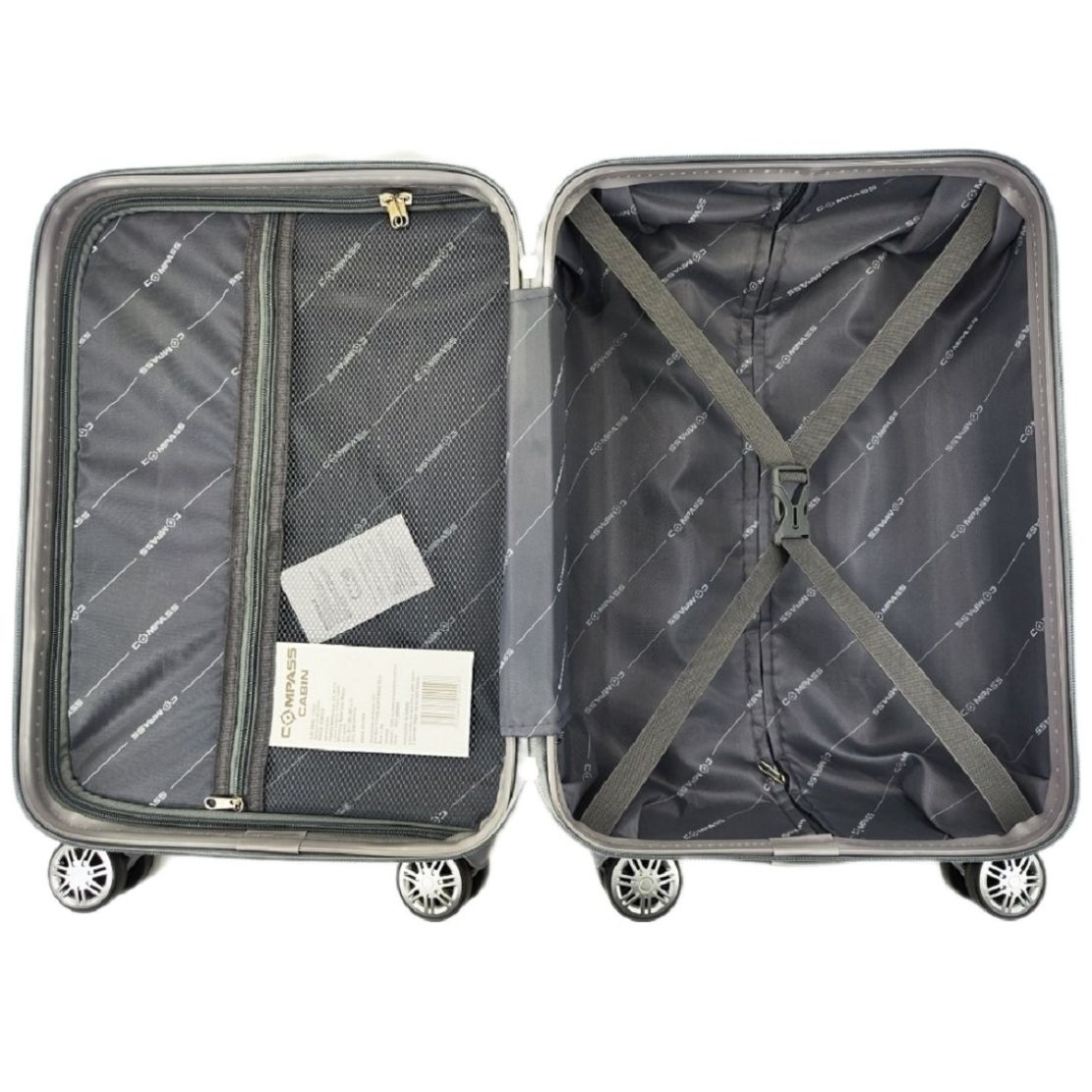 Maleta Compass 18" Plata