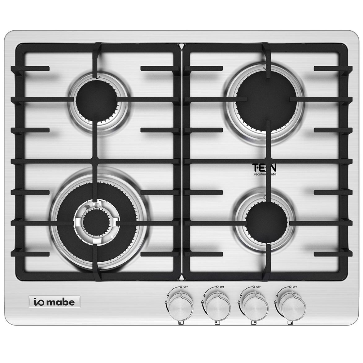 Parrilla Io Mabe a Gas Lp 60 Cm Acero Io64Ti0