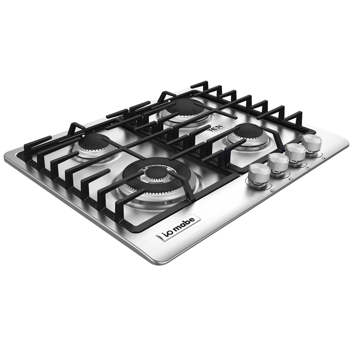 Parrilla Io Mabe a Gas Lp 60 Cm Acero Io64Ti0