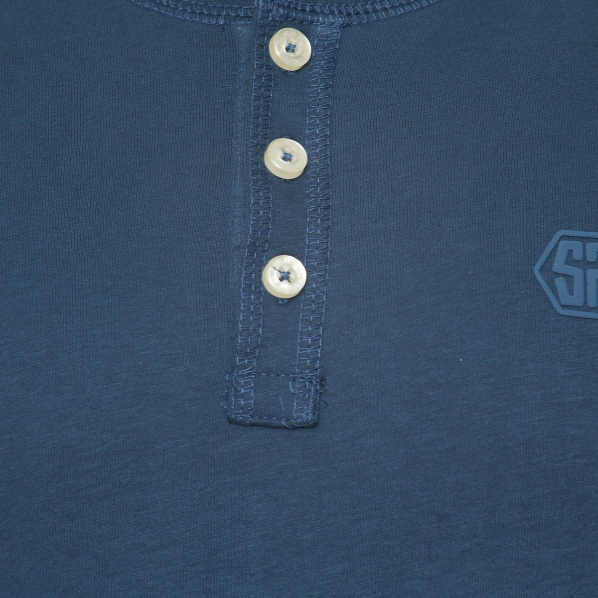 Playera Manga Larga para Hombre Silver Plate