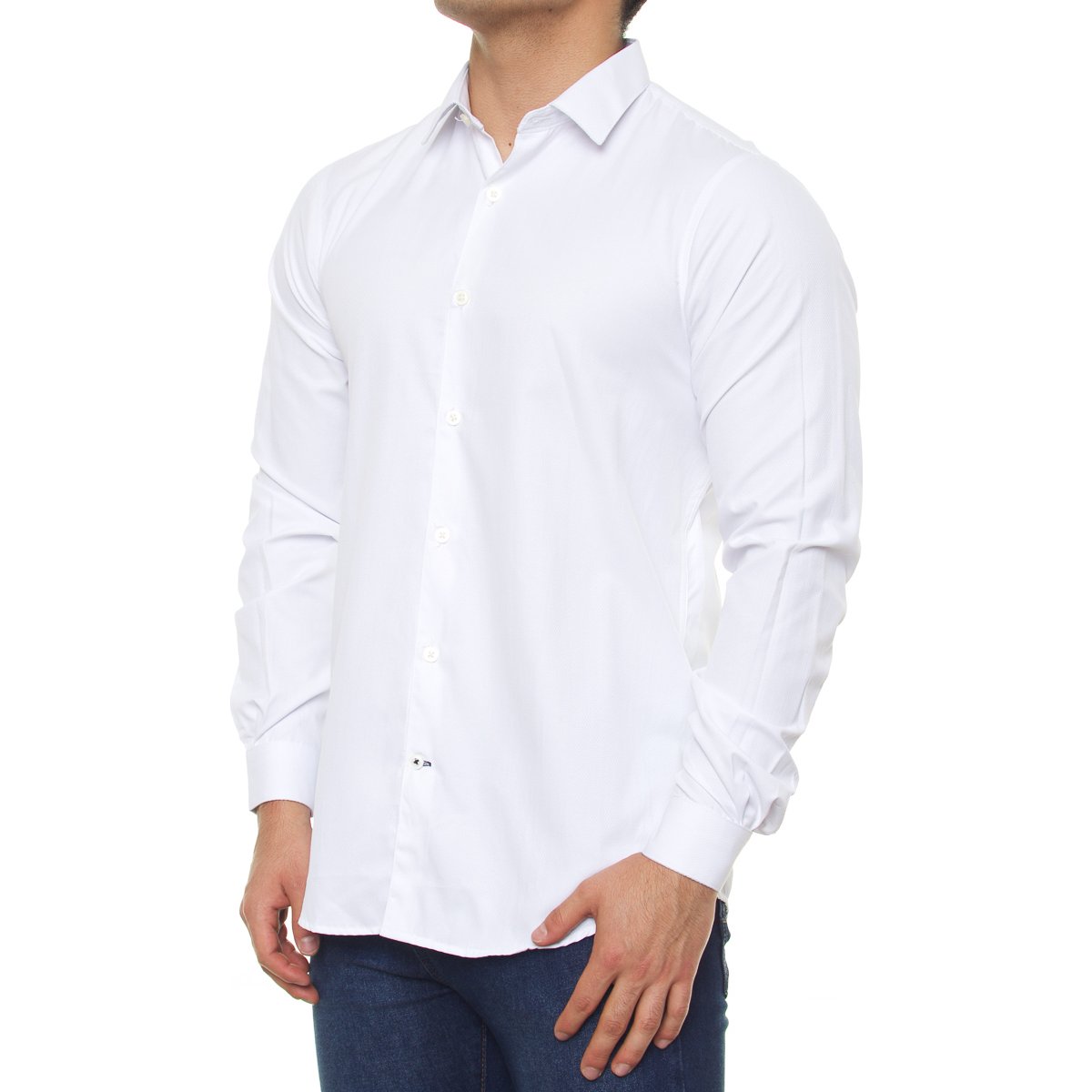 Camisa de Vestir Slim Fit para Hombre Carlo Corinto
