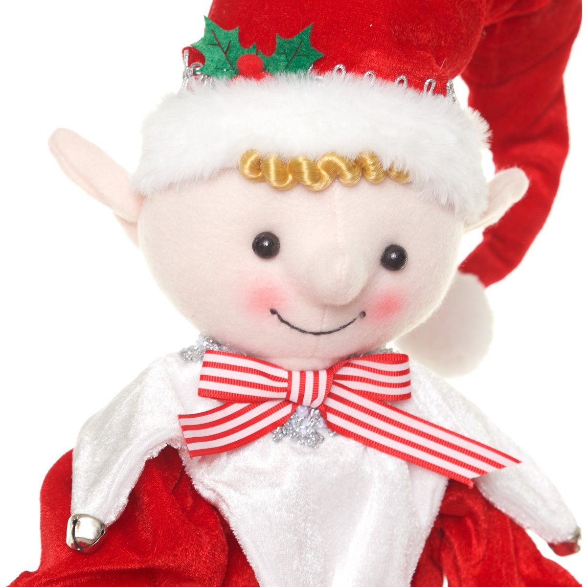 Duende Parado Rojo Y Blanco 95Cm