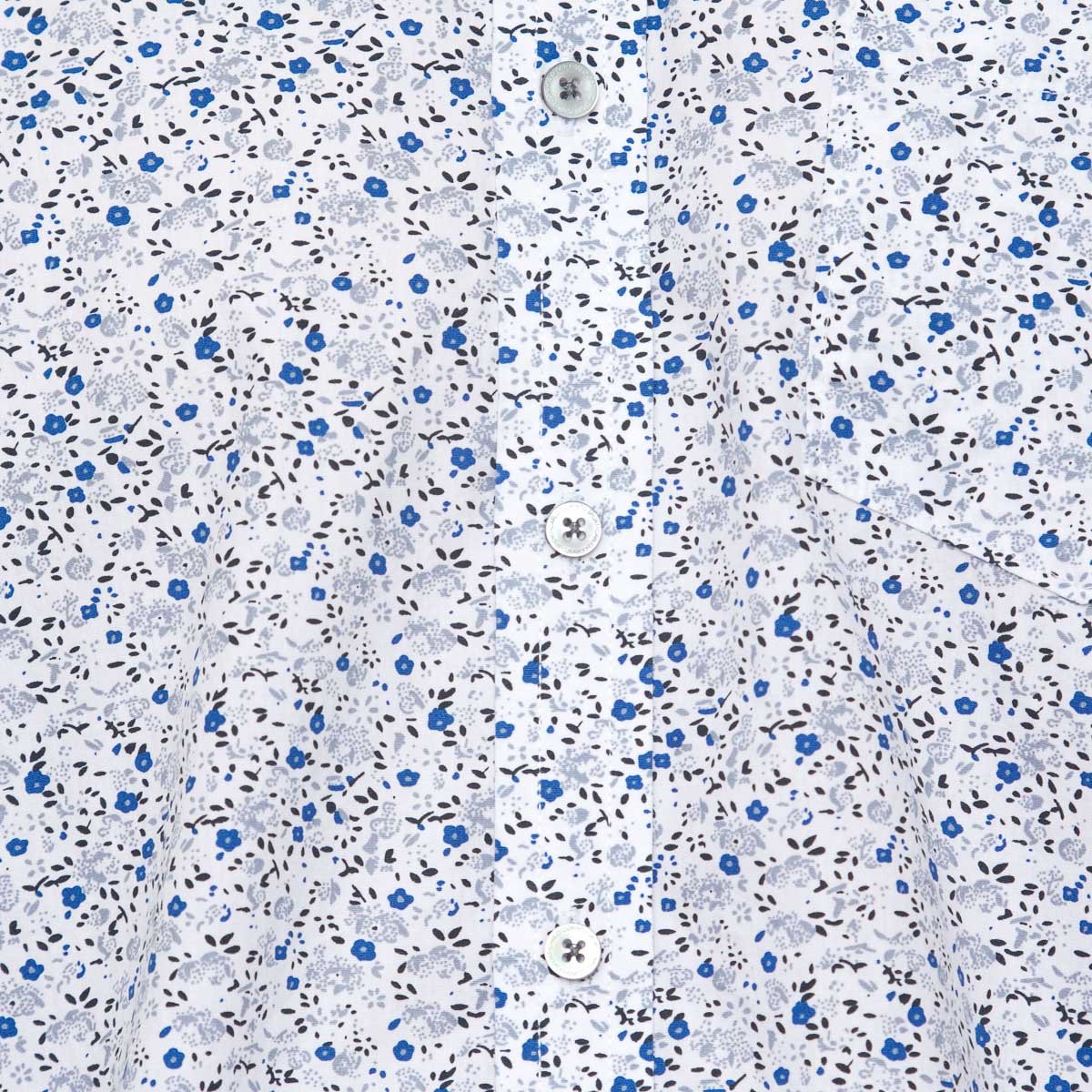 Camisa Casual Manga Larga Estampado Floral para Hombre Carlo Corinto