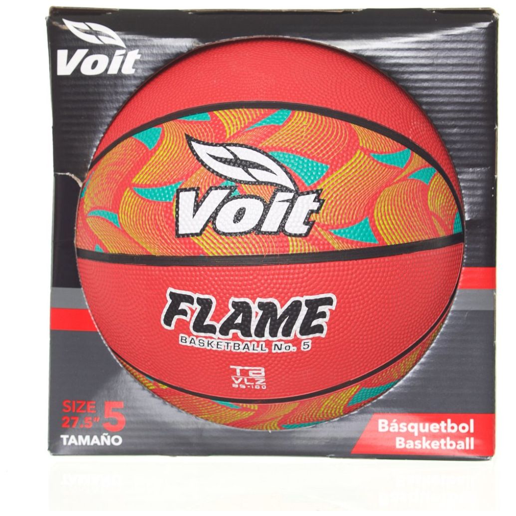 Balón Basketball5 Flame Rojo Voit