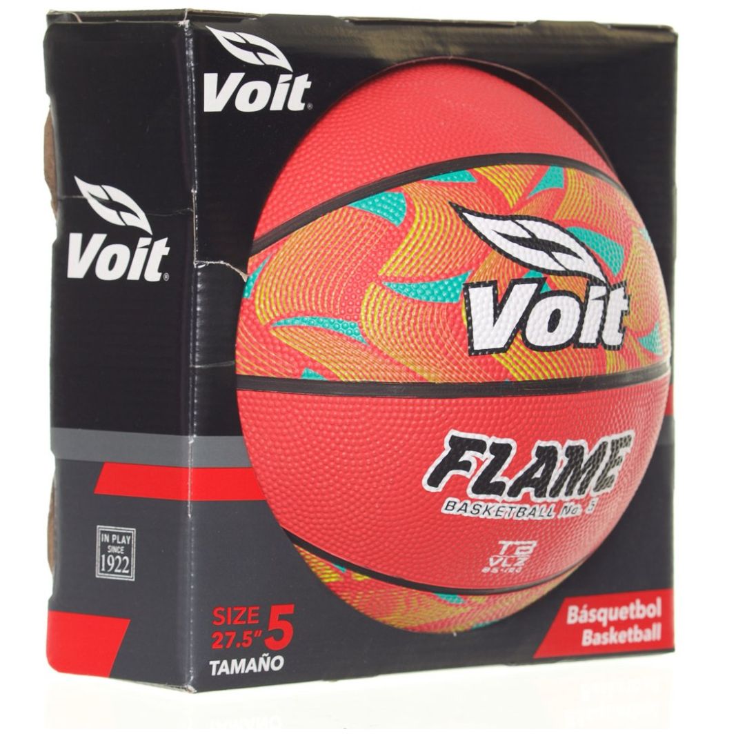 Balón Basketball5 Flame Rojo Voit