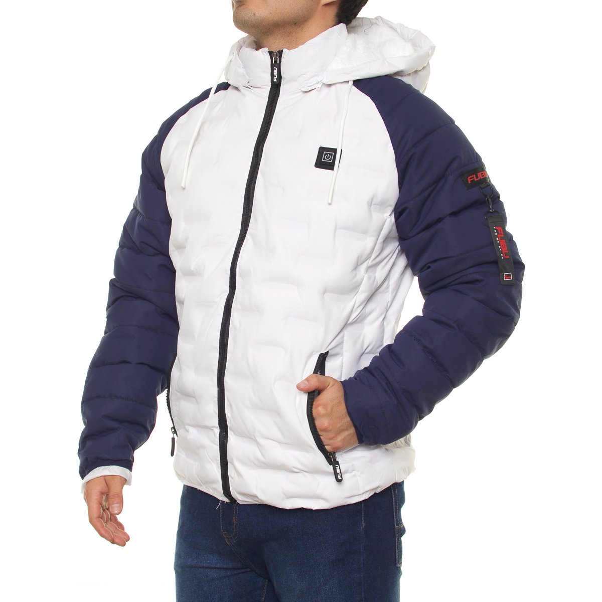 Chamarra con Capucha para Hombre Fubu