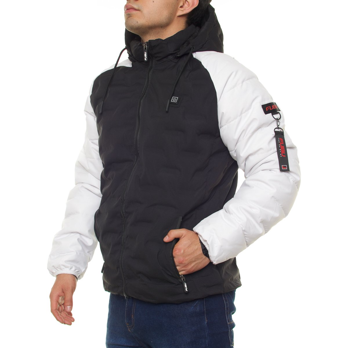 Chamarra con Capucha para Hombre Fubu