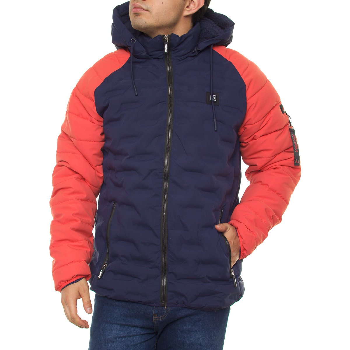 Chamarra con Capucha para Hombre Fubu