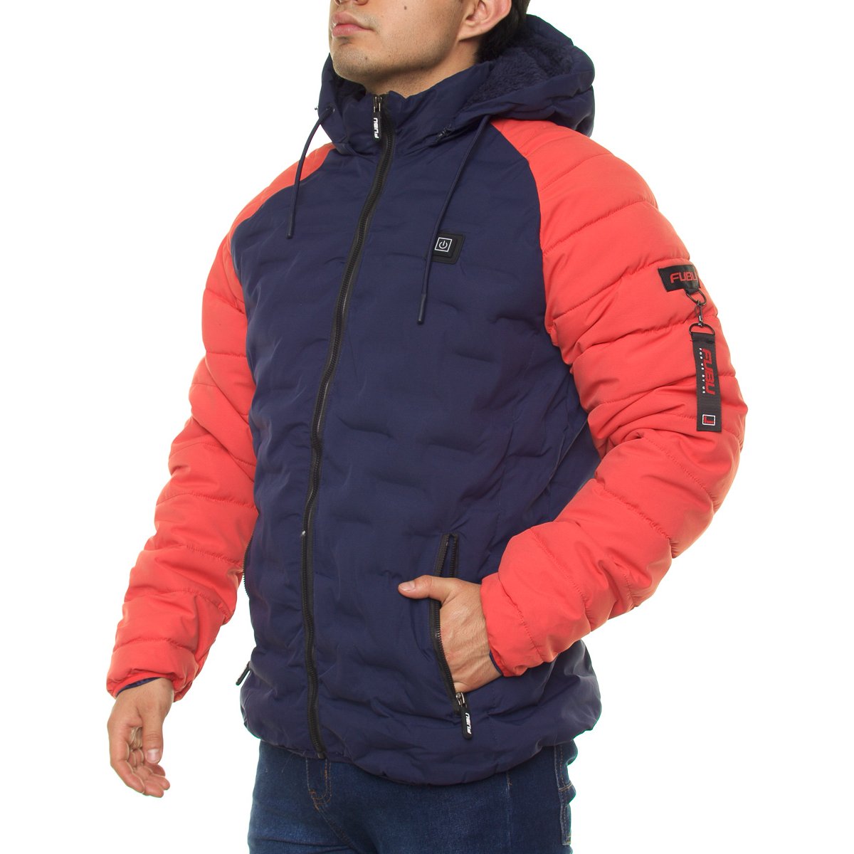 Chamarra con Capucha para Hombre Fubu