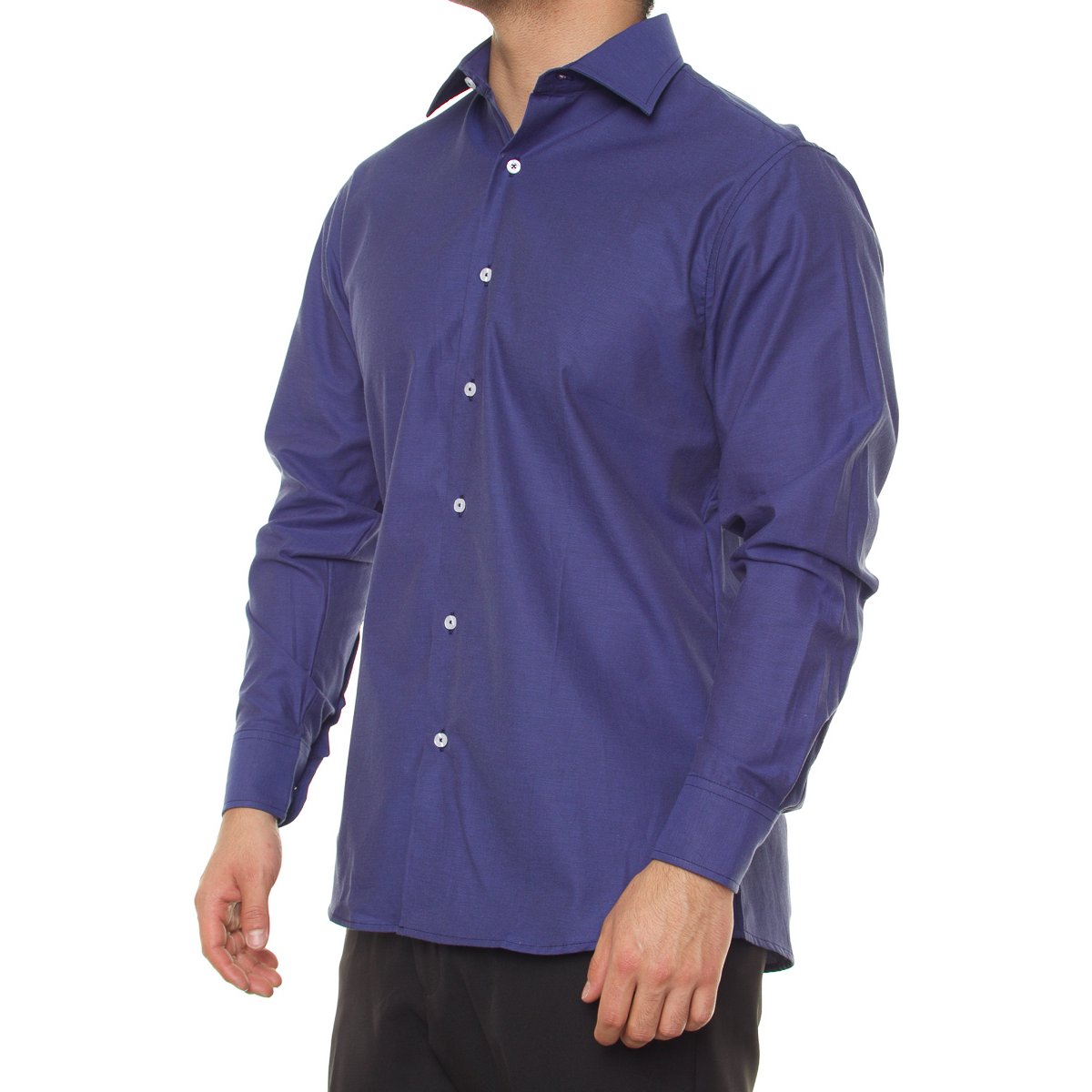 Camisa de Vestir Slim Fit para Hombre Carlo Corinto