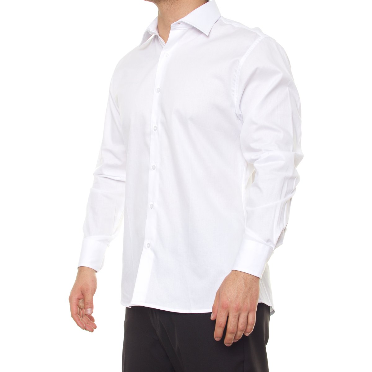 Camisa de Vestir Slim Fit para Hombre Carlo Corinto