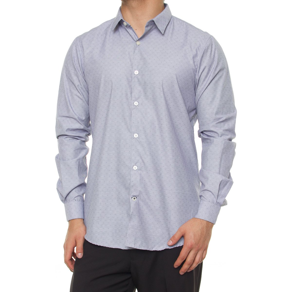Camisa de Vestir Slim Fit para Hombre Carlo Corinto