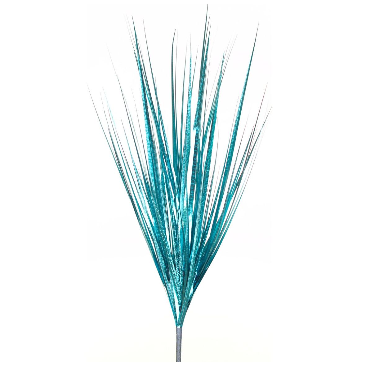 Rama de Pasto Color Azul Turquesa 80Cm