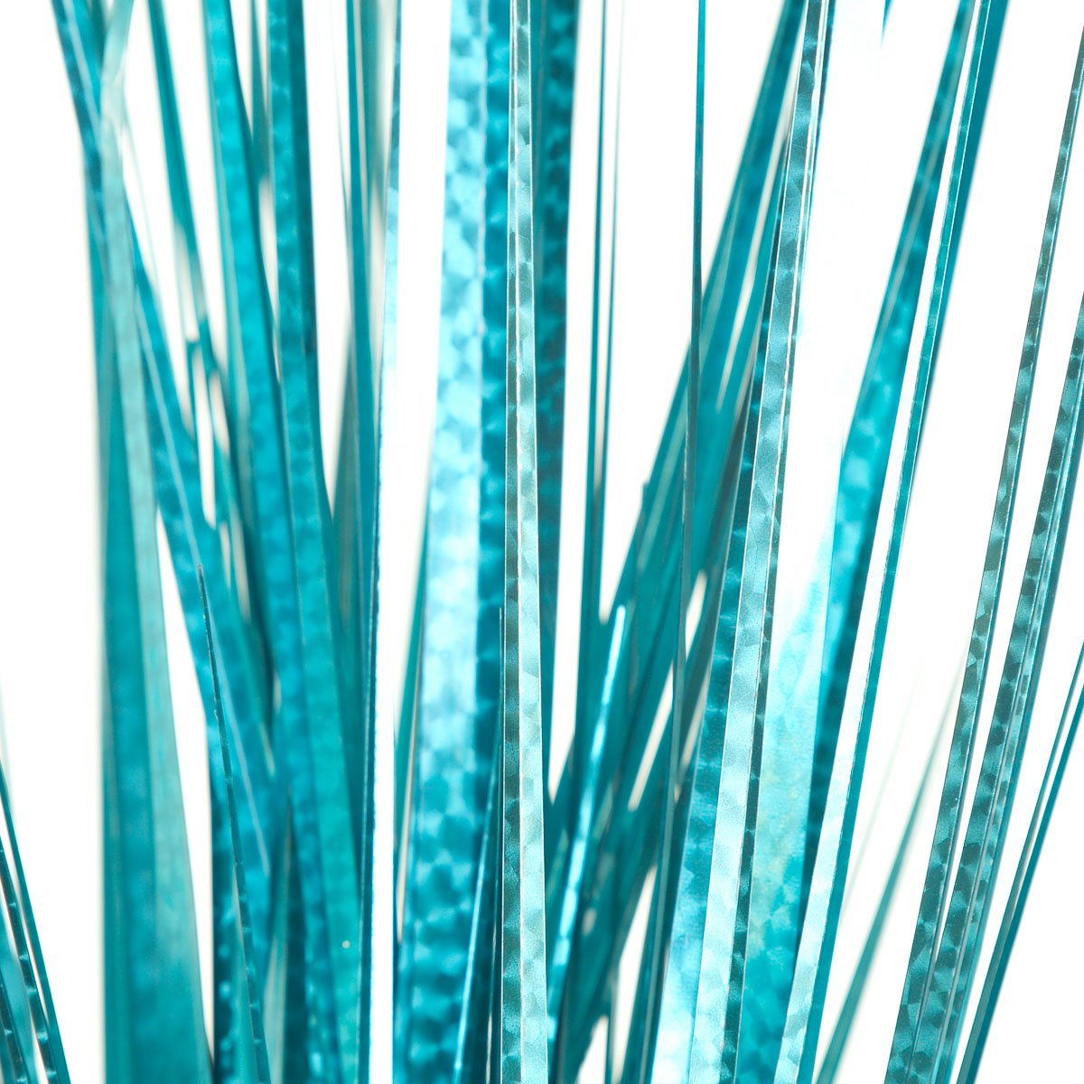 Rama de Pasto Color Azul Turquesa 80Cm