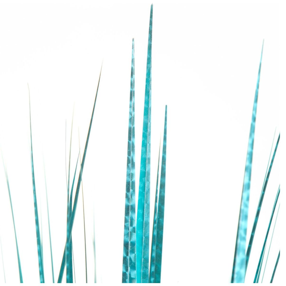 Rama de Pasto Color Azul Turquesa 80Cm