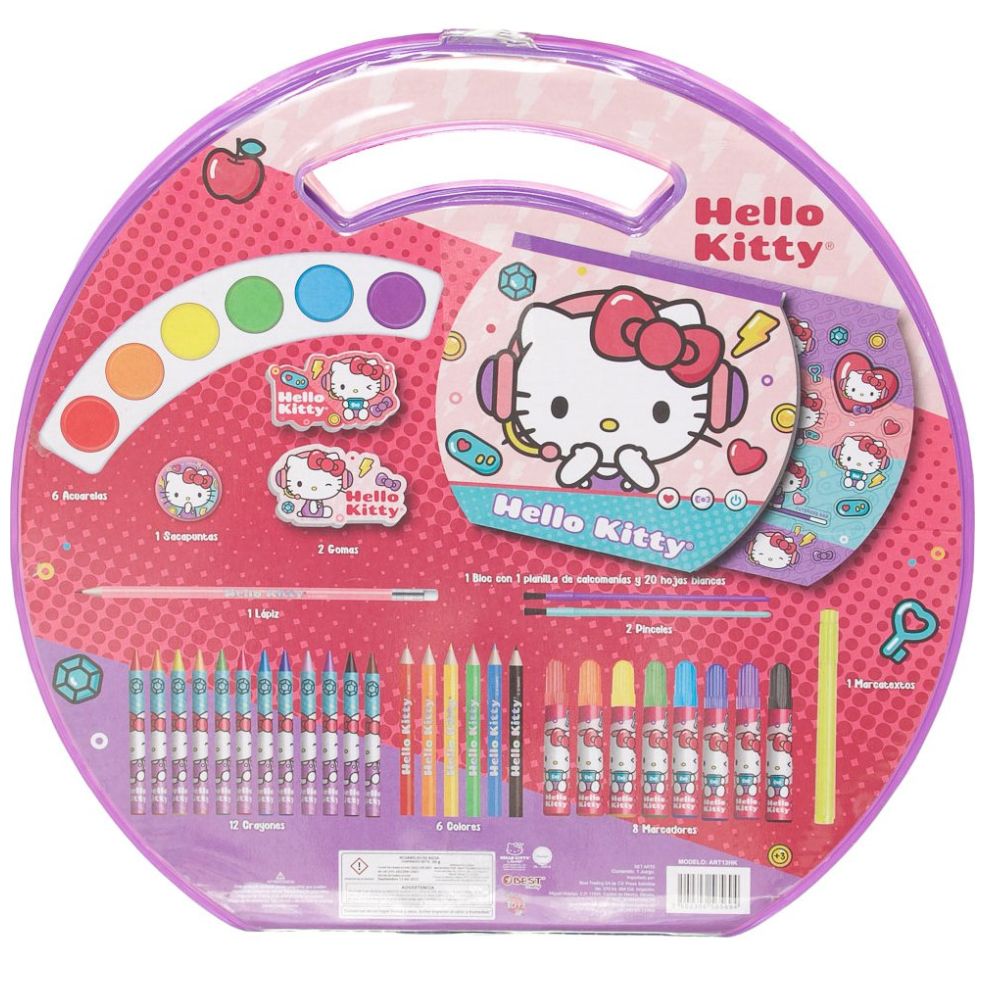 Set de Arte Hello para Niñas Hello Kitty