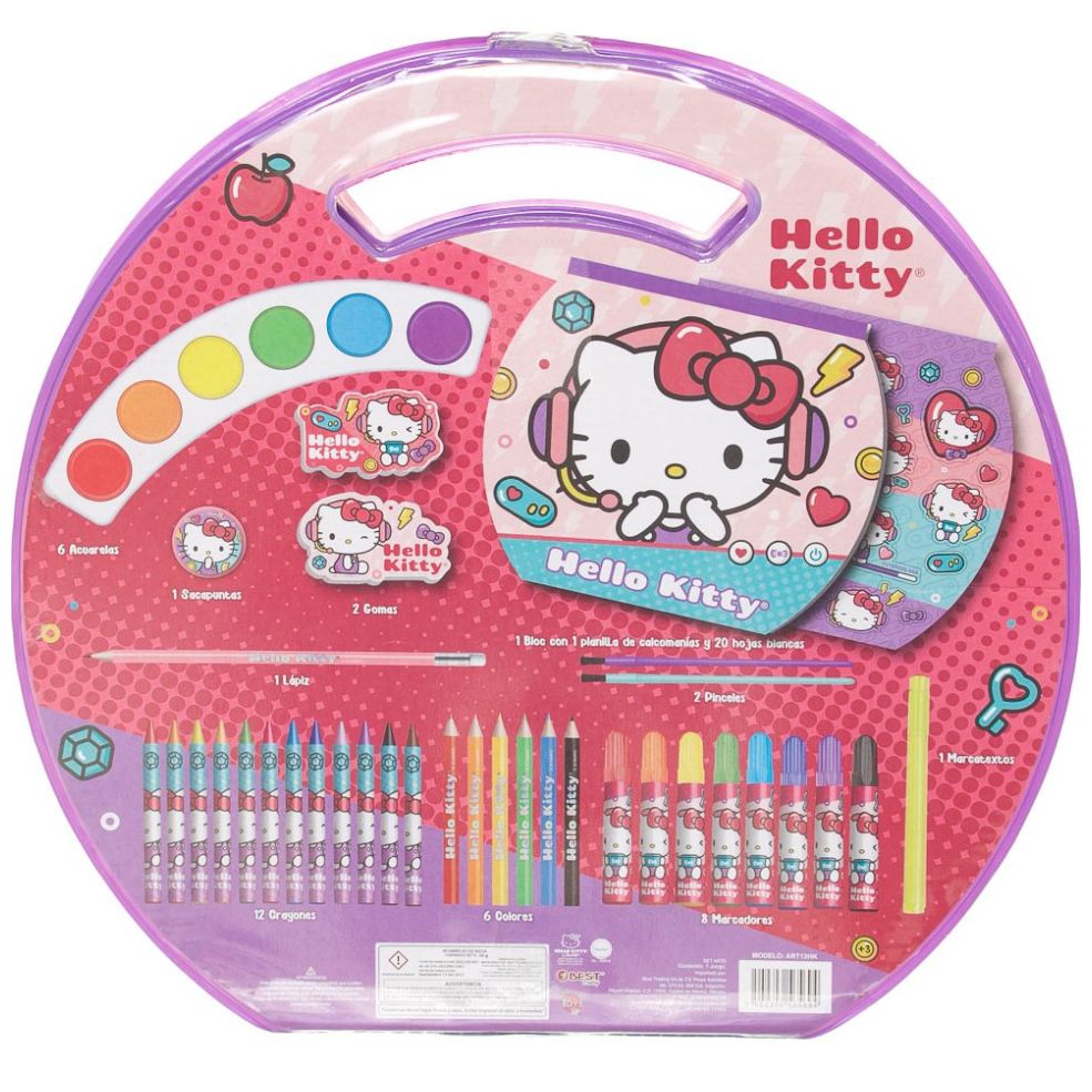 Ropa interior para pequeñas muchachas de Hello Kitty (paquete de 7