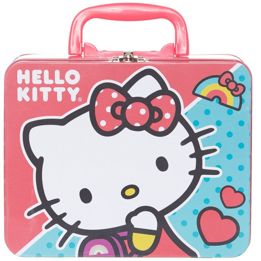 Estuche Metálico para Niñas Hello Kitty