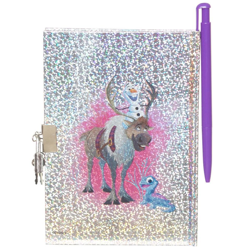 Diario 50 Hojas con Candado para Niñas Frozen