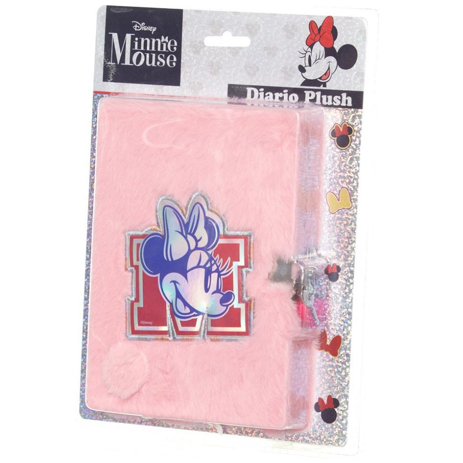 Diario Plush Minnie para Niñas Hello Kitty