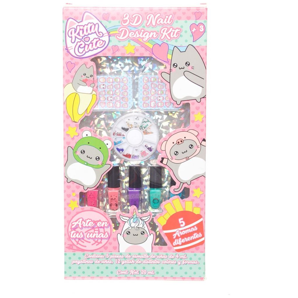 Set de Esmaltes para Niñas Go Fun