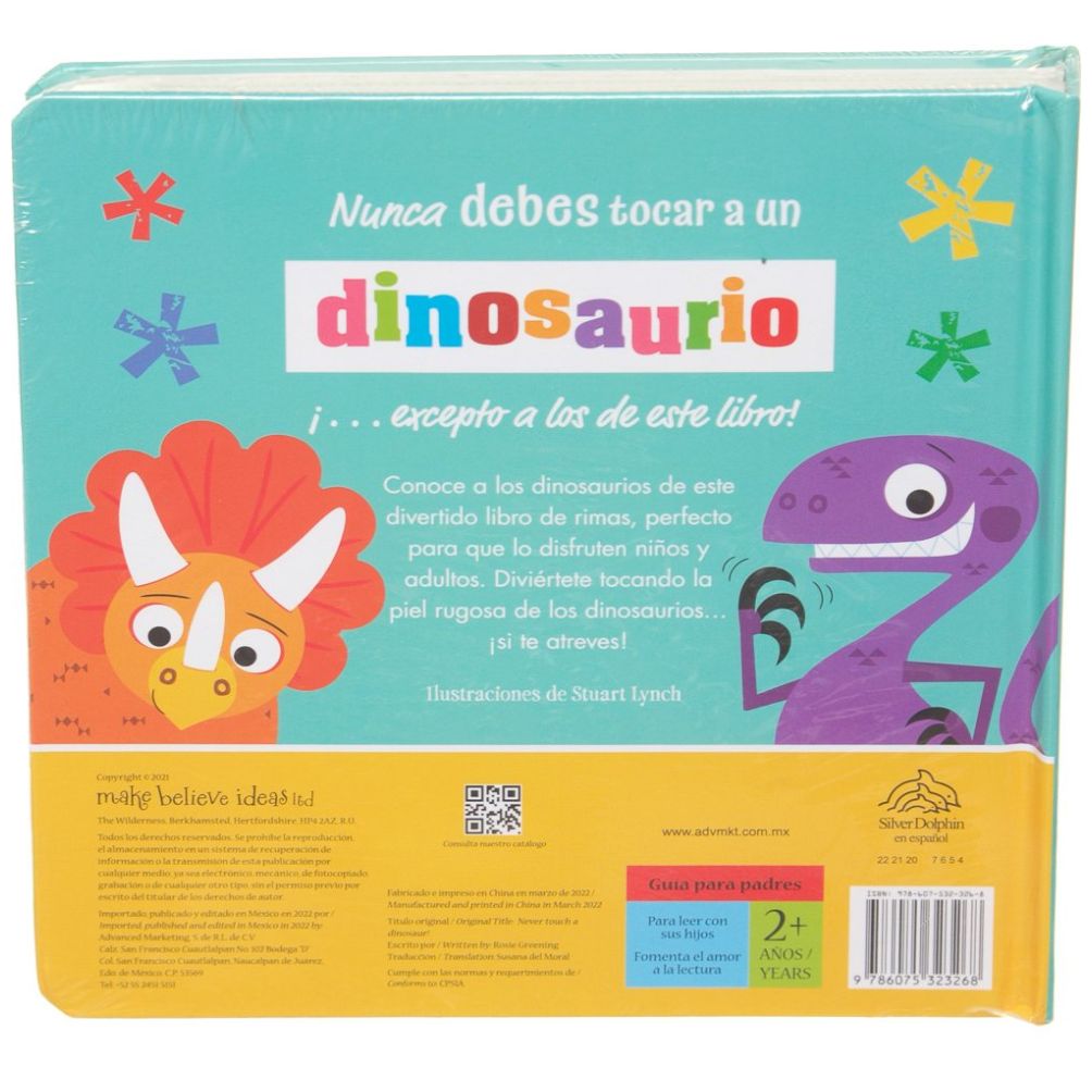 No Toques un Dinosaurio Silver Dolphin