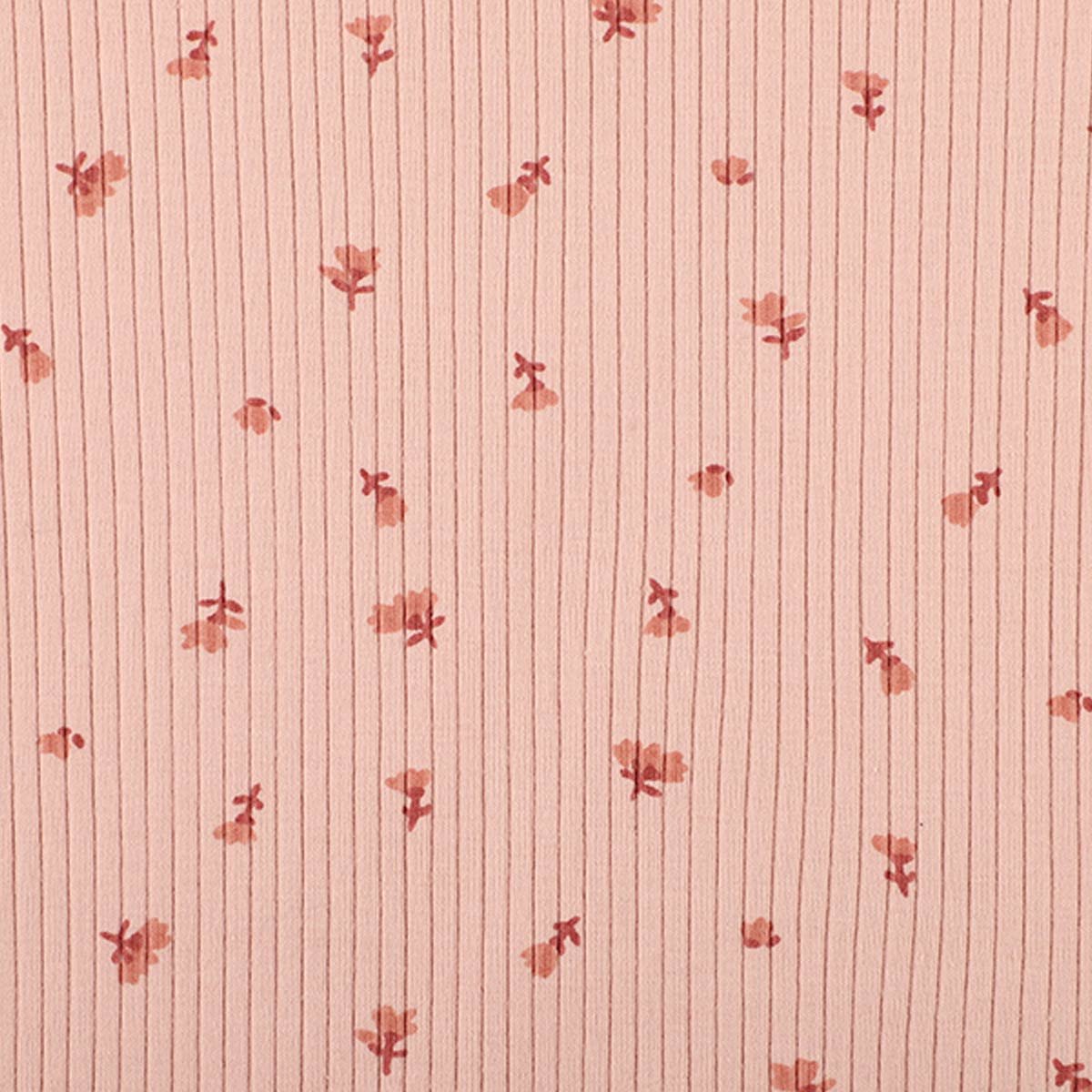 Playera Manga Larga Rib Estamada para Bebé Niña Jeanious