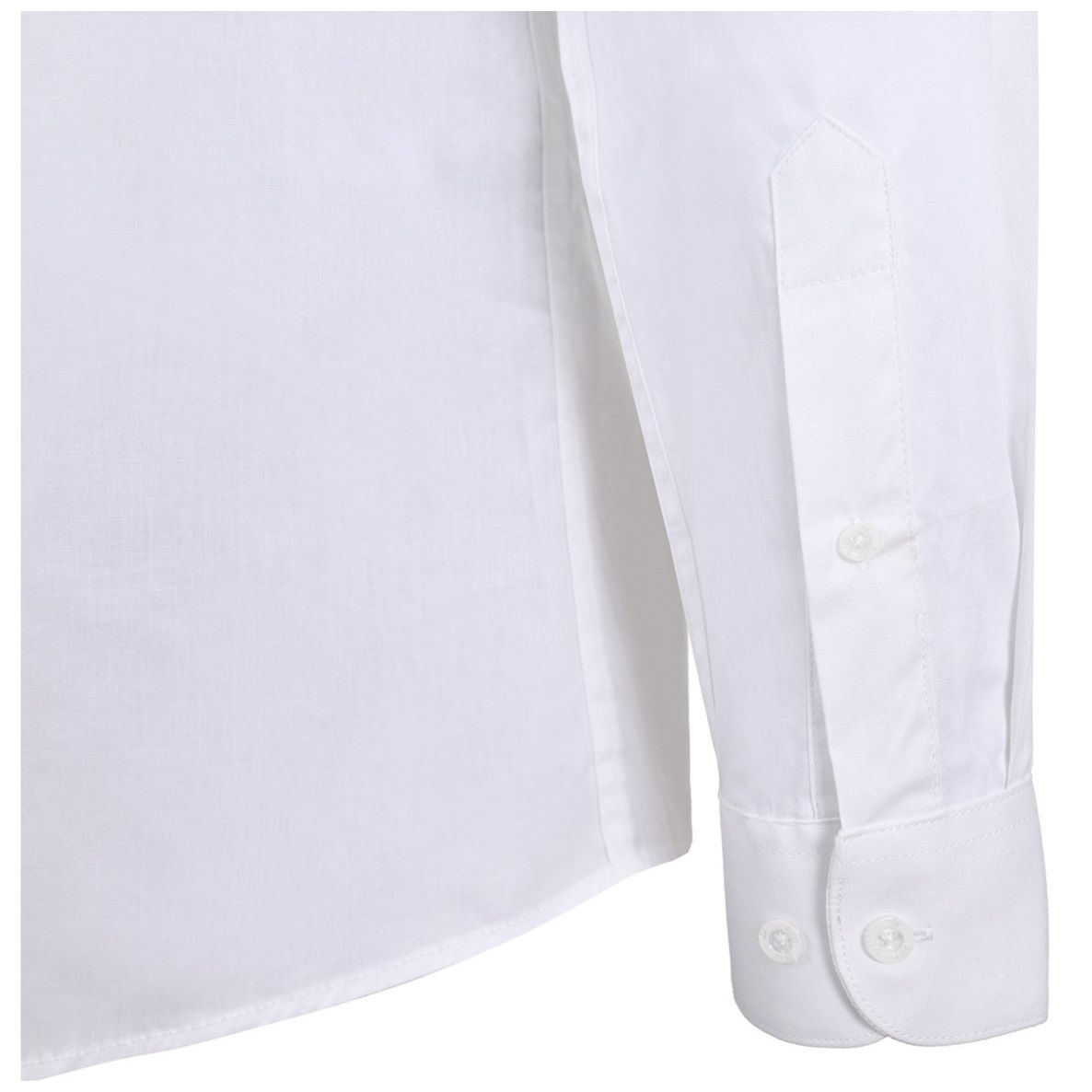 Camisa de Vestir Michel Blanc Corte Regular Blanca para Hombre